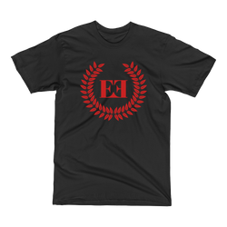 Eyeconic t-shirt with red crest print
