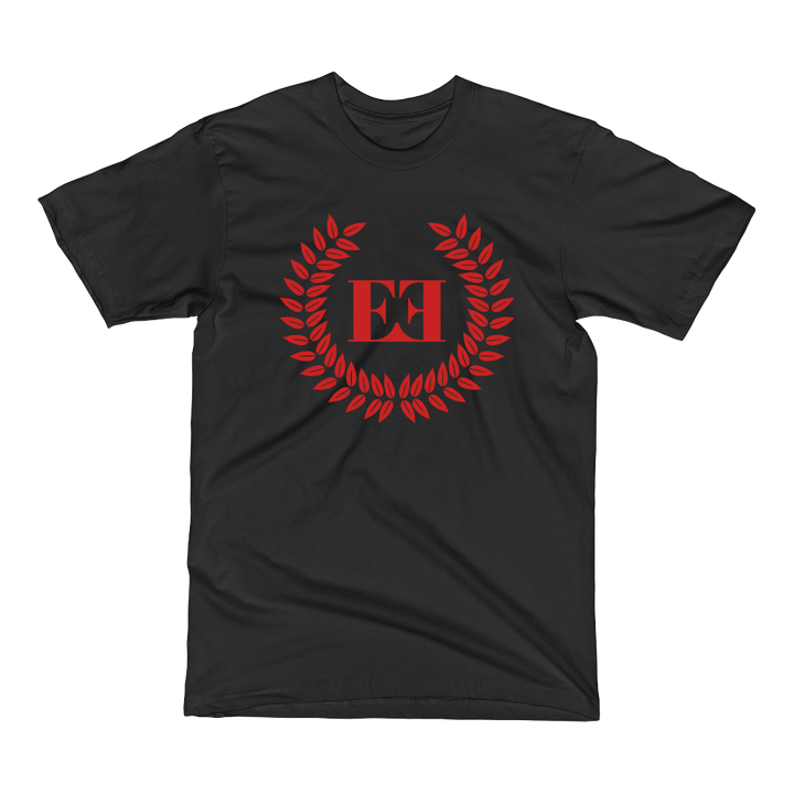 Eyeconic t-shirt with red crest print