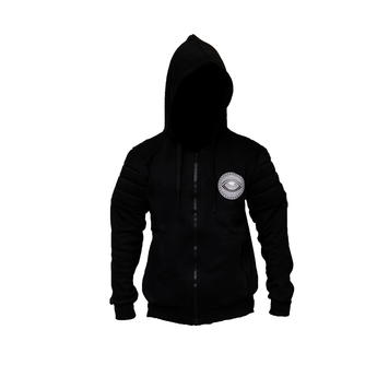 Eyeconic hoodie with silver Eyedusa print